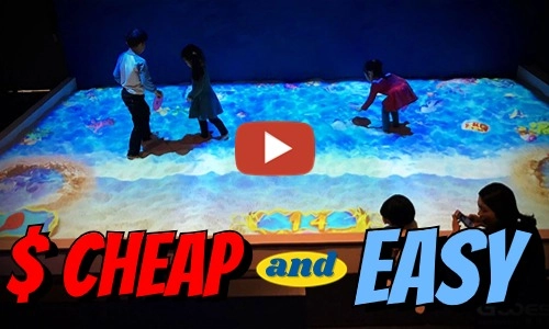 Interactive Projection video