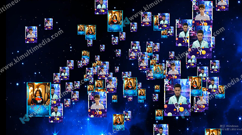 جدار الصور الشخصية التفاعلية