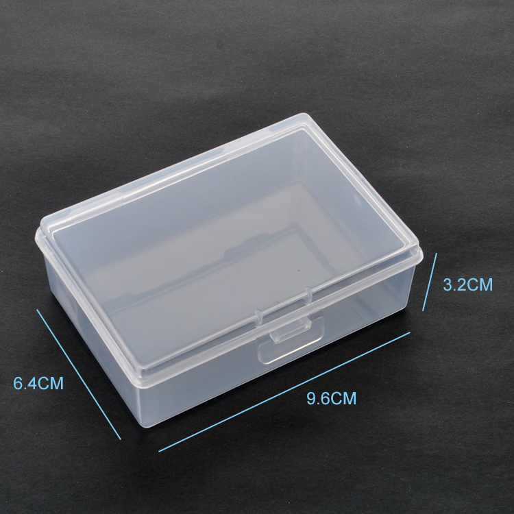Empty Plastic Organizer Box 9.6x6.4x3.2cm