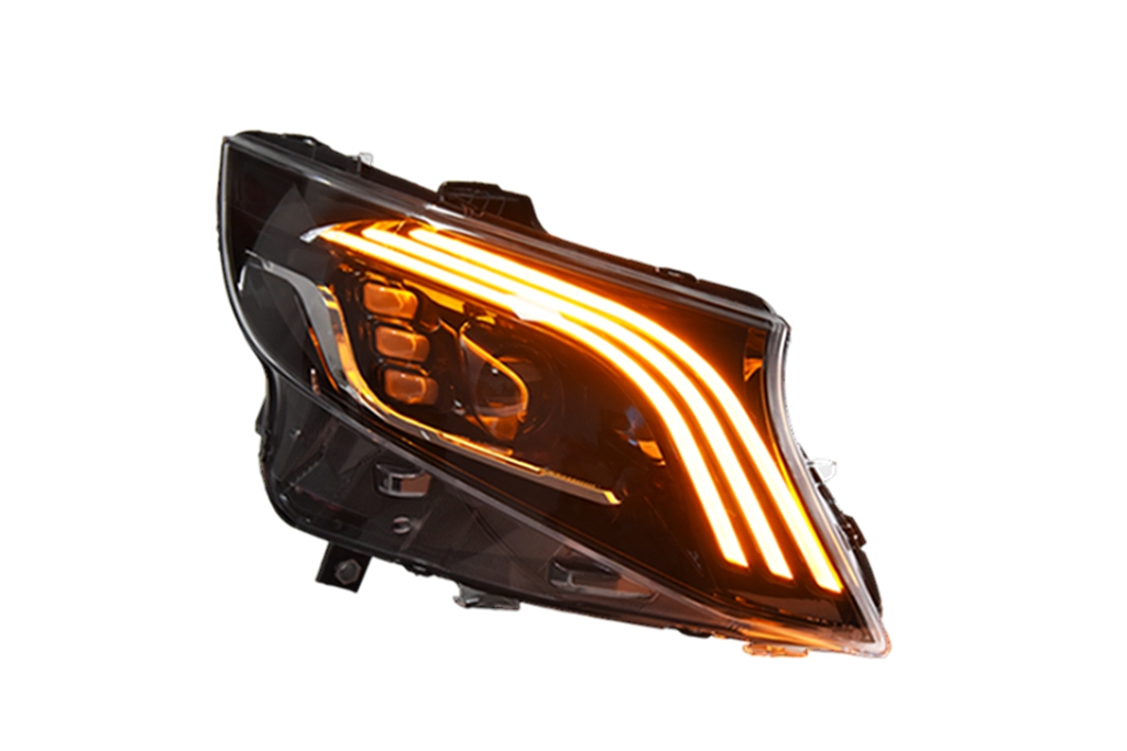 Car Head Lights Parts For VITO V Metris 20152021 Maybach LED Front