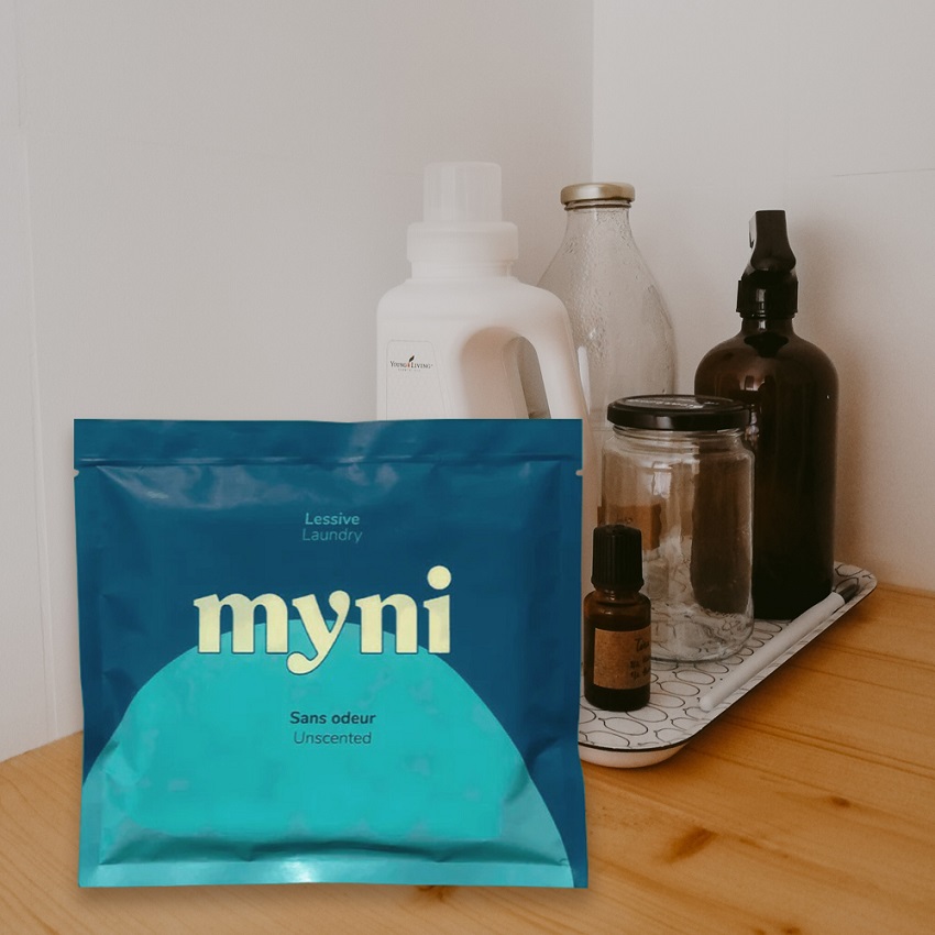 บรรจุภัณฑ์แผ่นน้ำยาซักผ้า