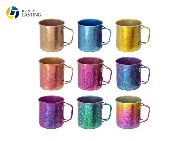 Vakuumbecher aus reinem Titan