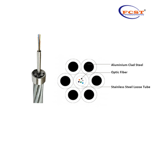 FCST-Central Stainless Steel Loose Tube OPGW Fiber Cable