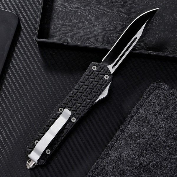 Large Double Action Tactical OTF Knife Supplier Fornitore di coltelli OTF tattici di grandi dimensioni a doppia azione