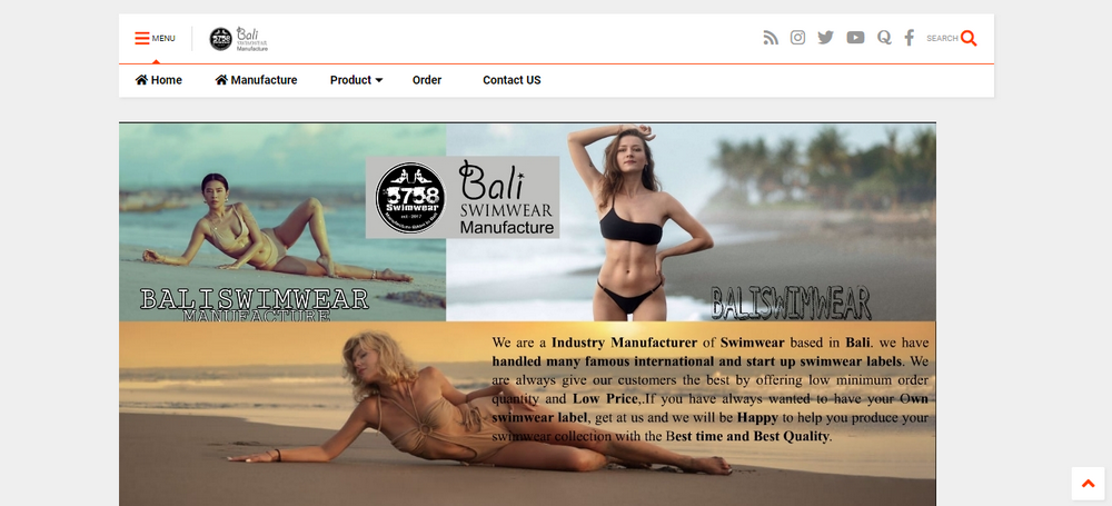 Dunia yang berkembang dari produsen bikini Bali