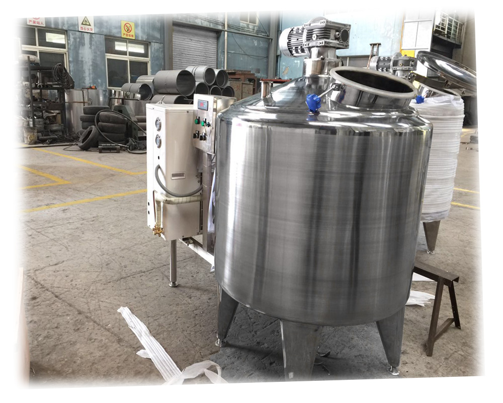 Small Scale Fresh Milk Cooler Milk Cooling Tank