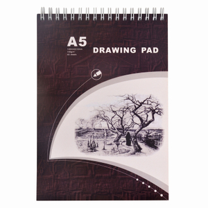 Drawing Pad 100gsm 60 Sheets Wire Bound Colored Cover A3 A4 A5 8K 12K 16K