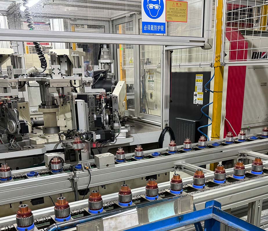 Διαδικασία συναρμολόγησης εξαρτημάτων εκκίνησης