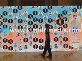 تطبيق جدار الفيديو التفاعلي - جدار فيديو للأنشطة التجارية