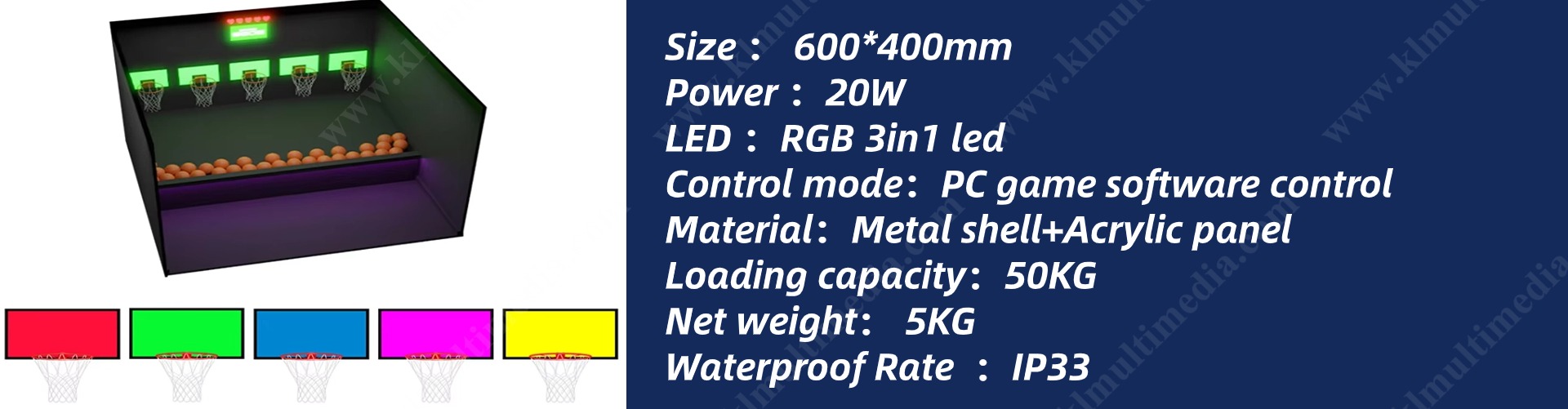 shoot game room parameters
