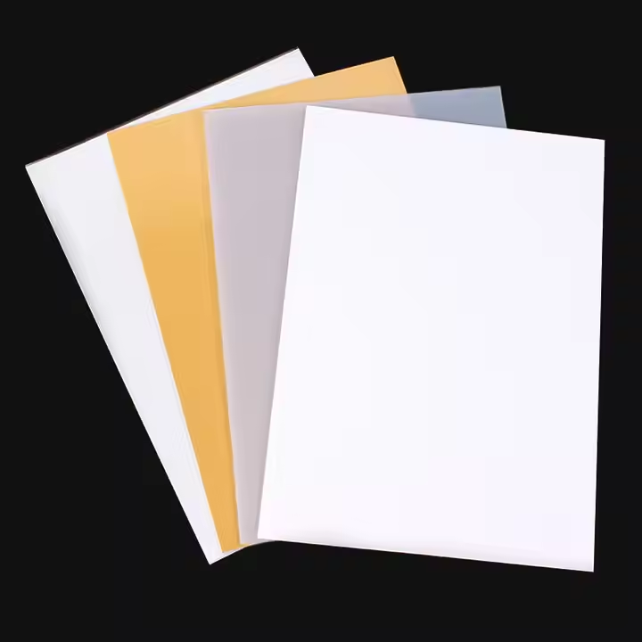 Full de PVC PC PETG de nucli blanc de 0,15 mm i 0,3 mm per a material de targeta