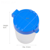 Flip Cap Plastic Cup Brush Washer Paint Cup Painting Cup Dia. 8cm x Height 9cm 