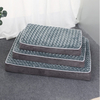 Classic Design Soft Hard-wearing Velvet Pet Bed for Dog with Anti-slip Bottom