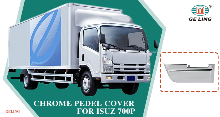 Copripedale cromato Isuzu 700P