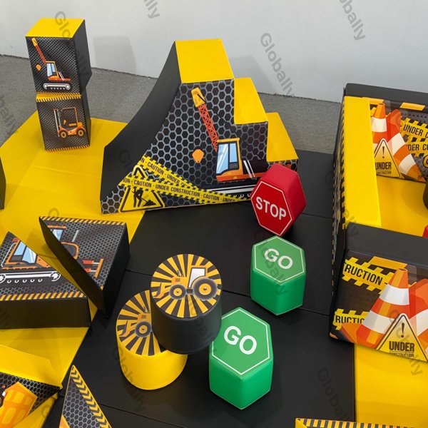 Stop and Go Sign Soft Play Shape para Educação Infantil