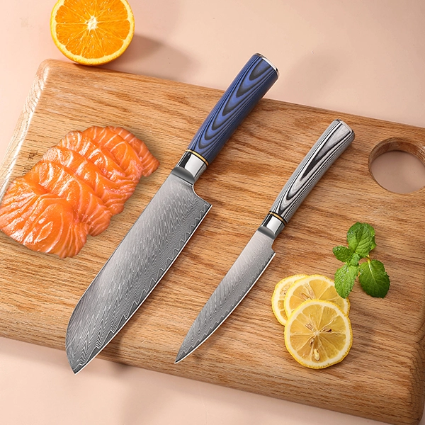 Ensembles de couteaux de cuisine faits &agrave; la main