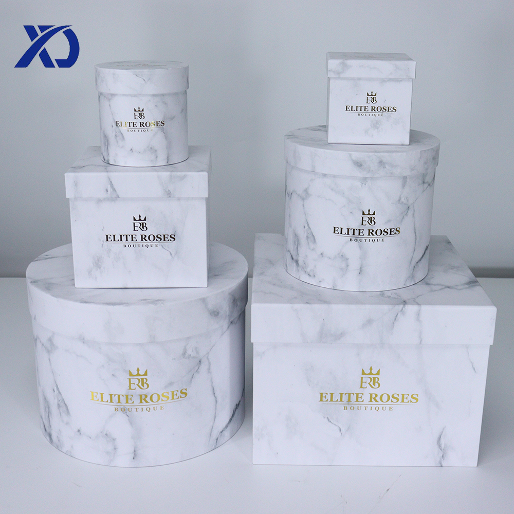 Round flower box