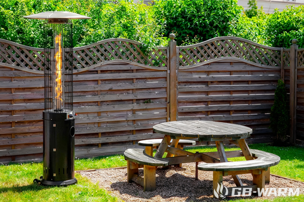 Glas Tube Patio Heizung-gb-waarm