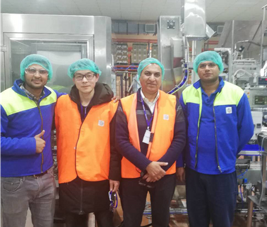 Treinamento de instalação no local 