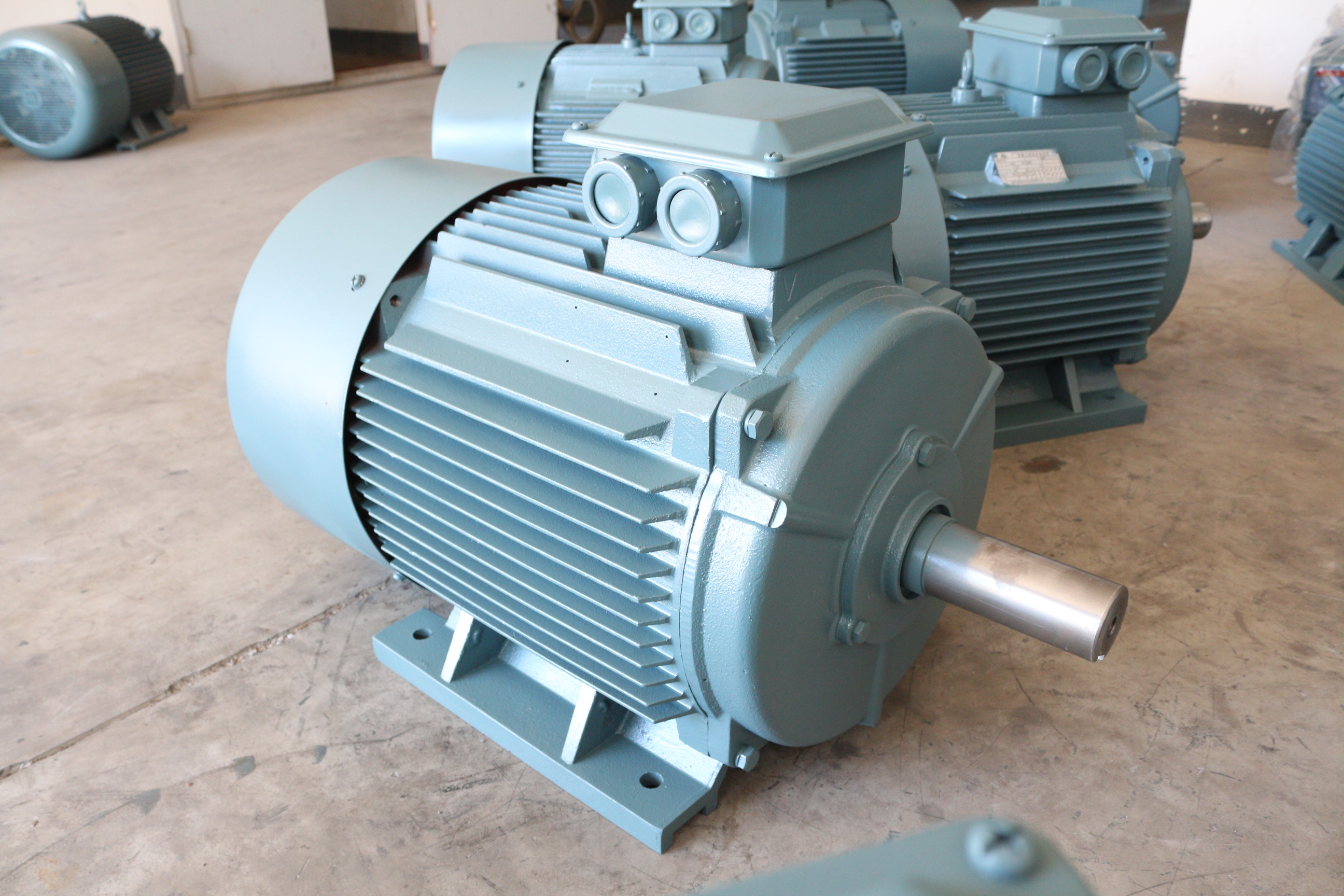 Motor menara pendingin bulat FRP