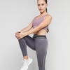 Lila Sport-BH f&uuml;r Damen