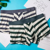 Liicht gr&eacute;ng Mann Boxer Shorts