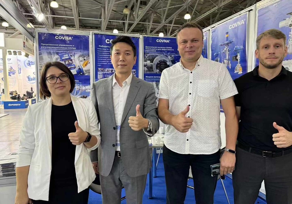 COVNA Pamerkan Penyelesaian Injap Rawatan Air di ECWATECH 2024 Moscow2
