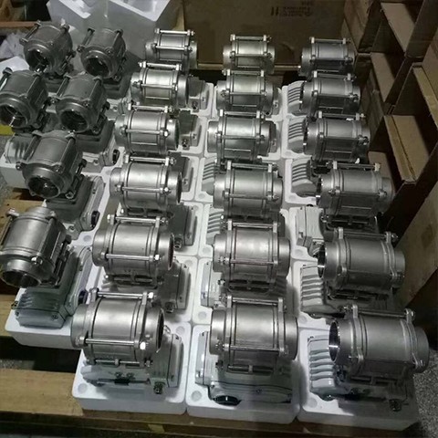 Katup Solenoid Baja Tahan Karat 2W31-S dengan Lampu LED – Pabrik COVNA Bertindak Langsung