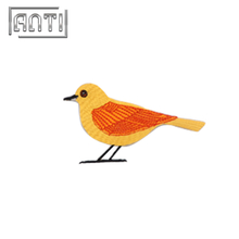 Bird Embroidered Patches Animal Embroidery Patch Iron On Patch Applique For Clothing 