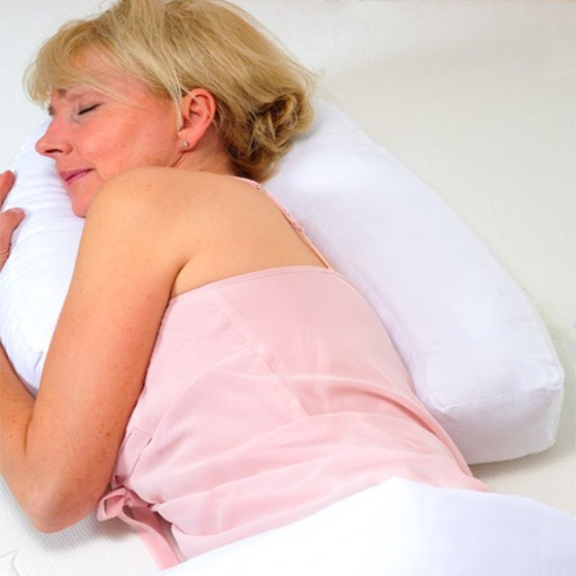 Healthy Polyester Memory Foam Side Sleeping Pillow 