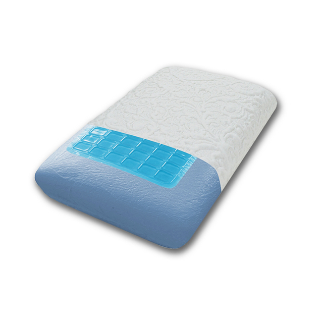 China Polyester Orthopedic Lumbar Support Memory Foam Pillow