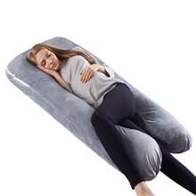 Healthy Polyester Memory Foam Pregnancy Nursing Body Pillow 