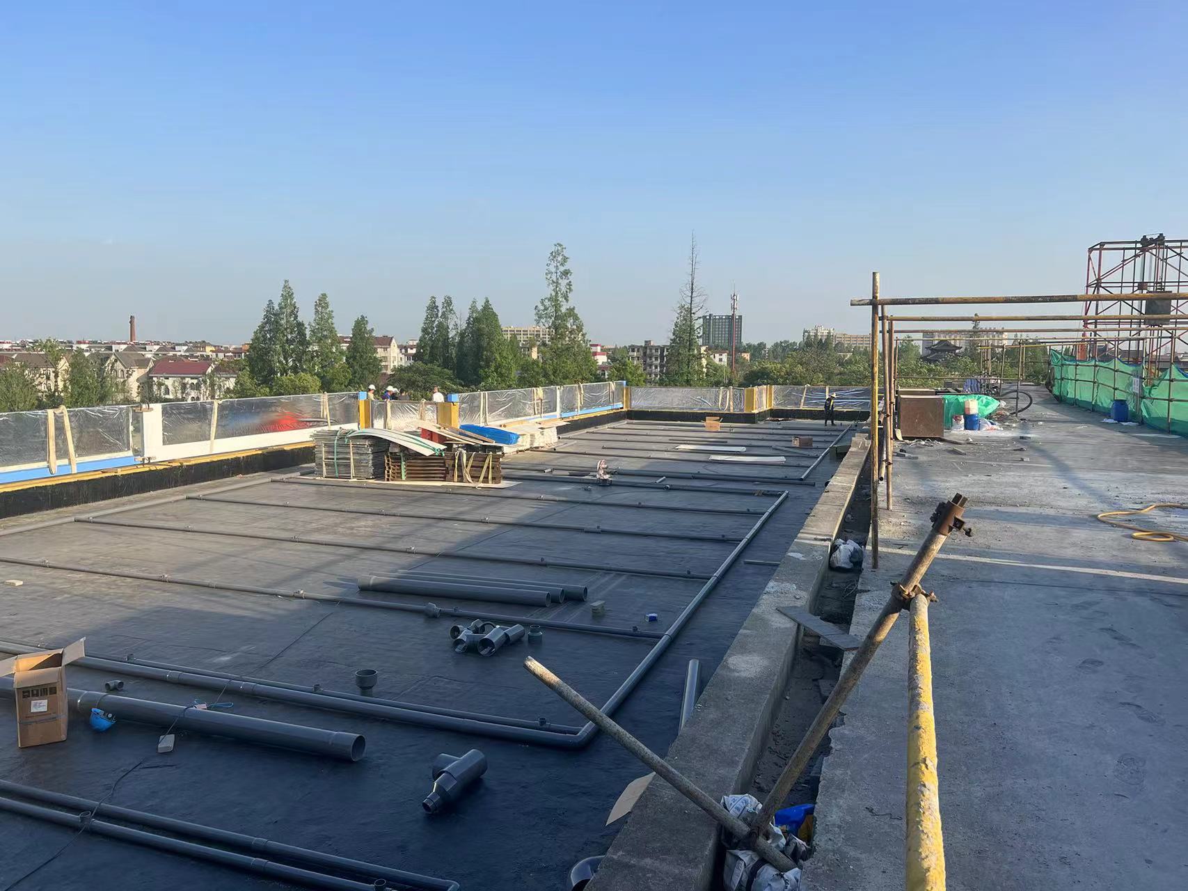 Akrilni bazen - LEYU montaža