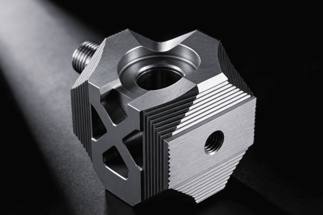 CNC-bearbeitete Teile aus Edelstahl