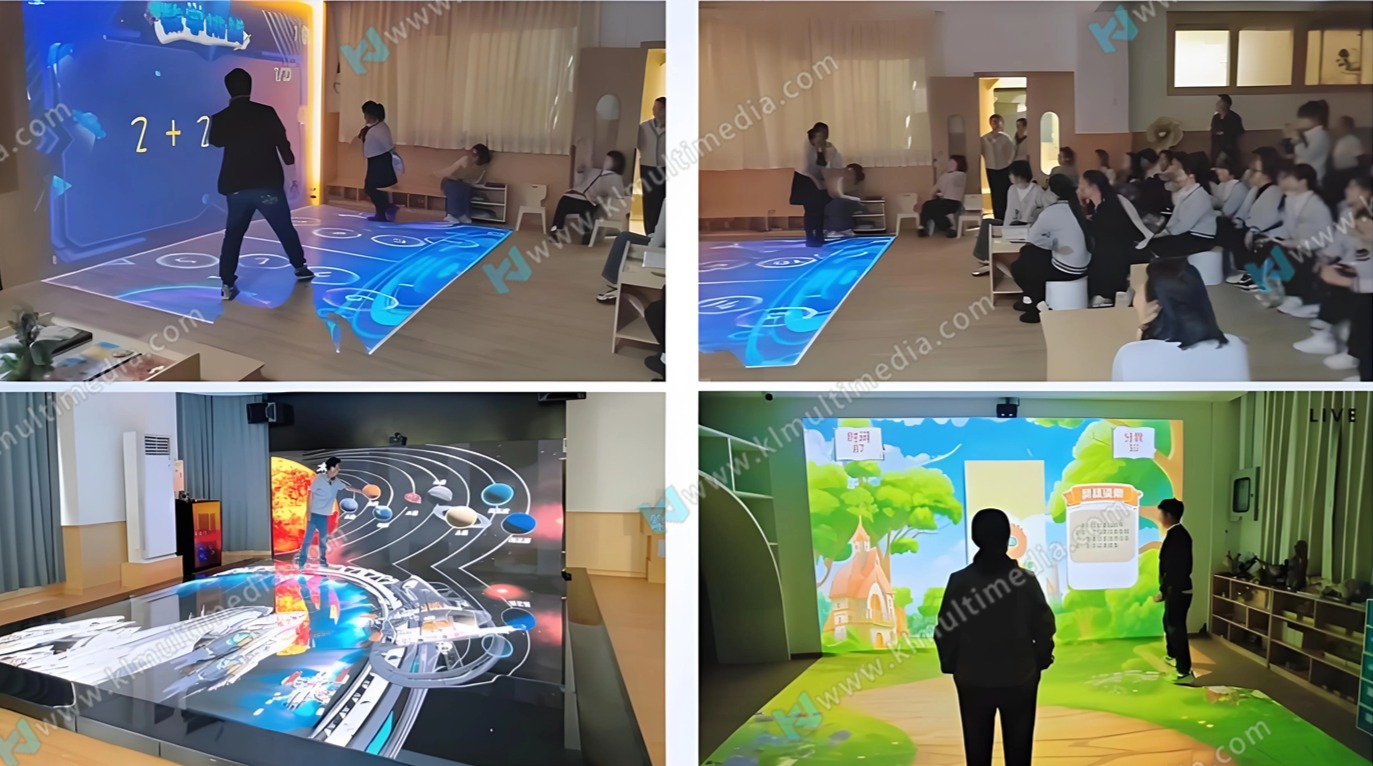 جهاز عرض ارضي تفاعلي للمدارس