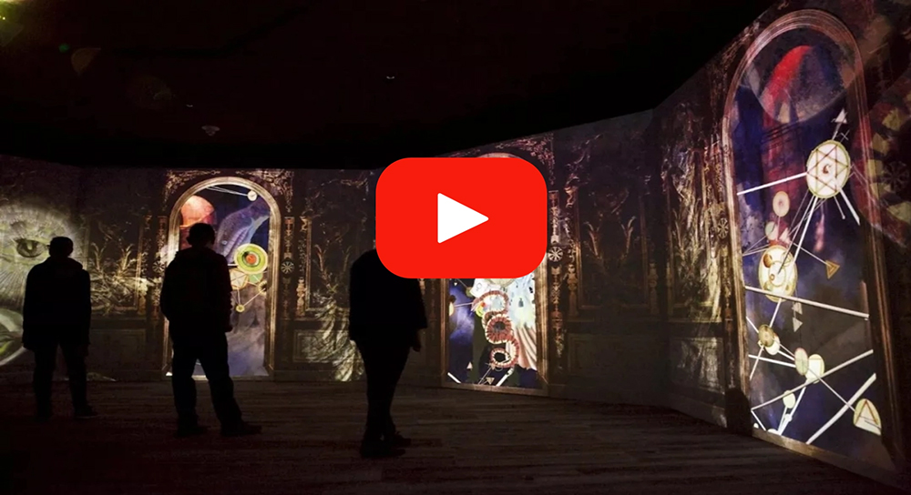 Museum art installations