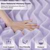 Cool Memory Foam Memory Foam Pocket Spring Bed Sore Mattress
