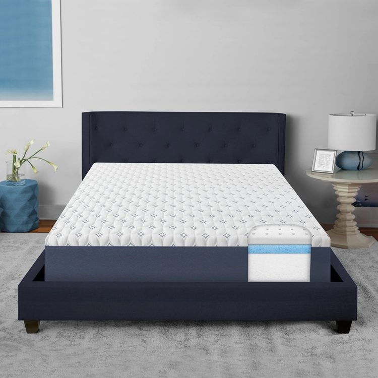 Factory Comfortable Hot Sale Hotel Bed 8 And 12 Inch Memory Foam Mattress