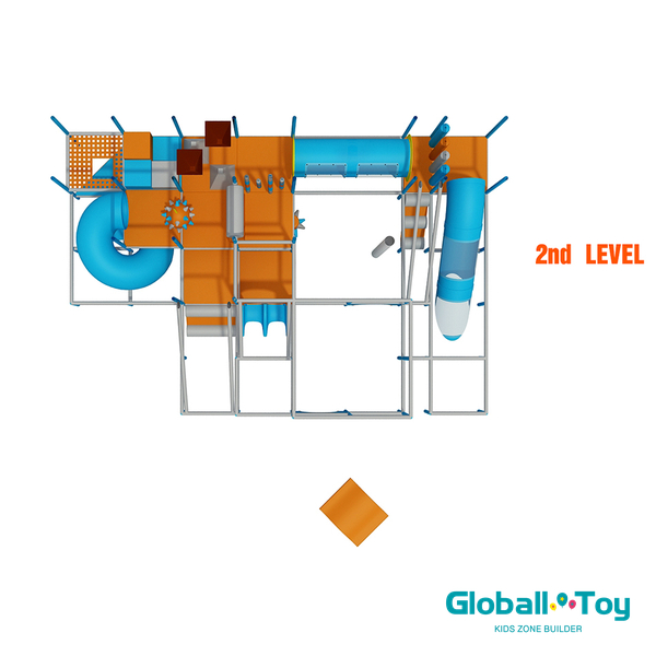 comercial-interno-playground-soft-play-rocket-slide-factory-oem
