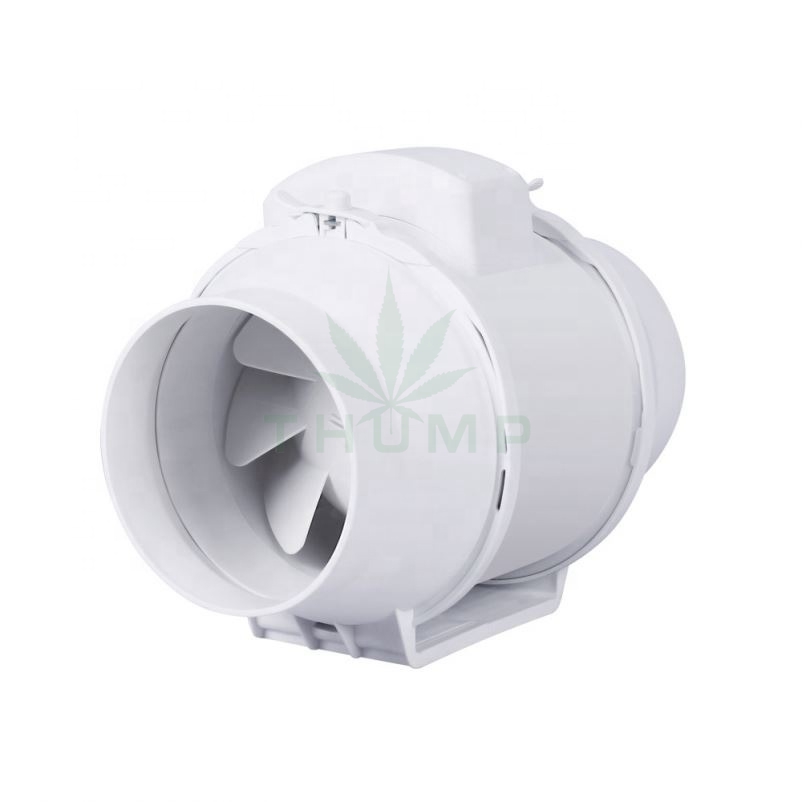 Greenhouse Mixed Flow Ventilation Reversible Smart Inline Duct Fan 8 Inch