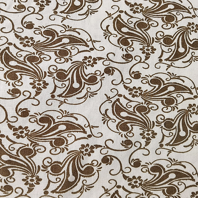 Normal print linen viscose fabric 