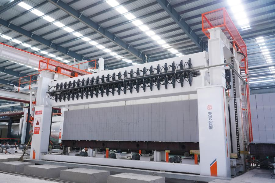 aac block production line