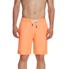 Boardshorts van geborstelde microstof