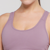 Lila Sport-BH f&uuml;r Damen