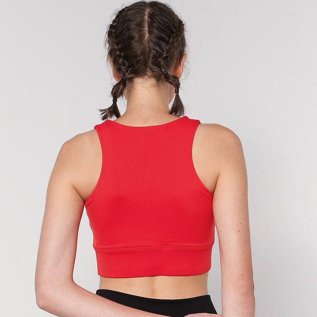 Soladach Ton Racerback Sp&oacute;irt Bra Dearg
