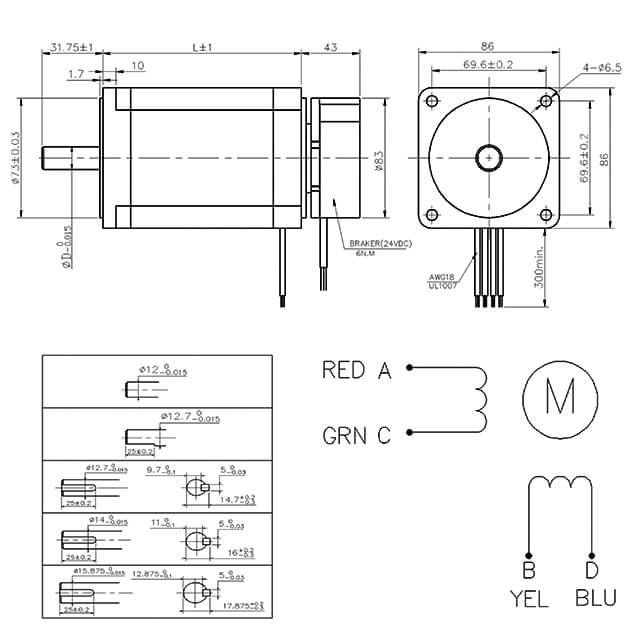 stepper motor with brake (1)