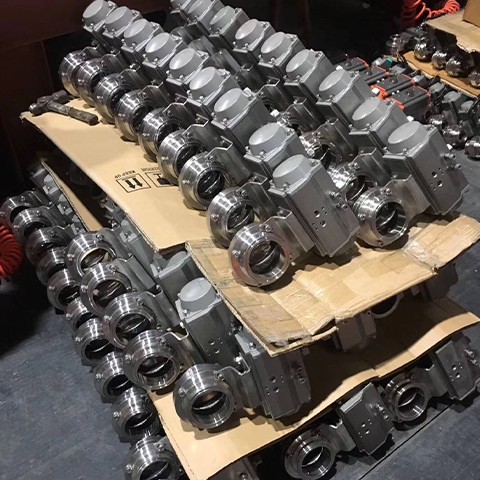 HK60-QW Electric 2-Way Sanitary Ball Valve Kilang COVNA