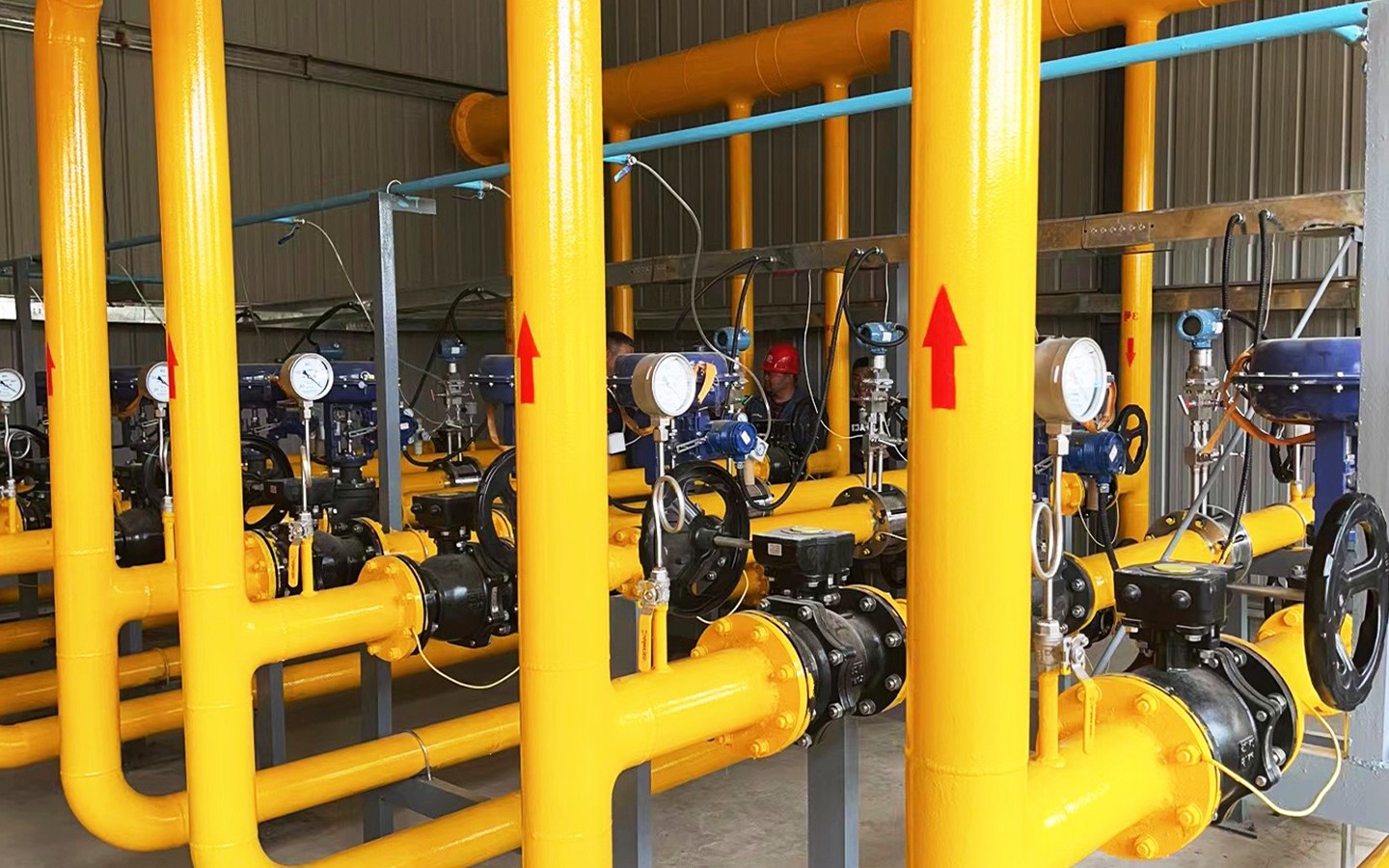 Flange Grooved Butterfly Valve Industri Bahan Baru