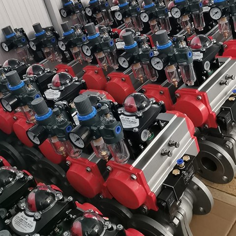 Konzentrische Absperrklappe mit Flansch COVNA Factory