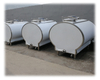 Horizontal Milk Cooling Tank bulk milk cooler 1T~15T